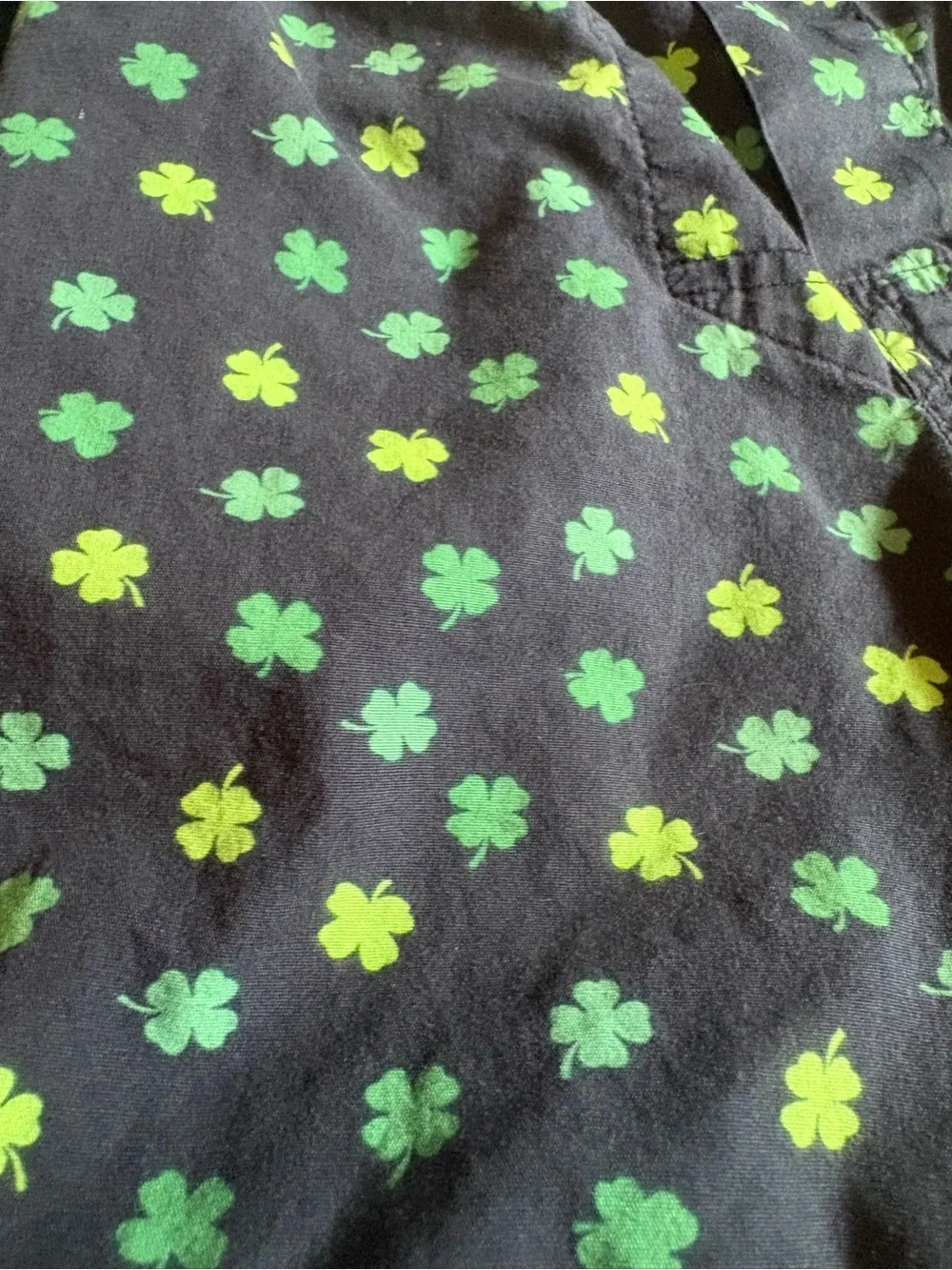 J Crew Shamrock Cotton Boxer Sleep Shorts